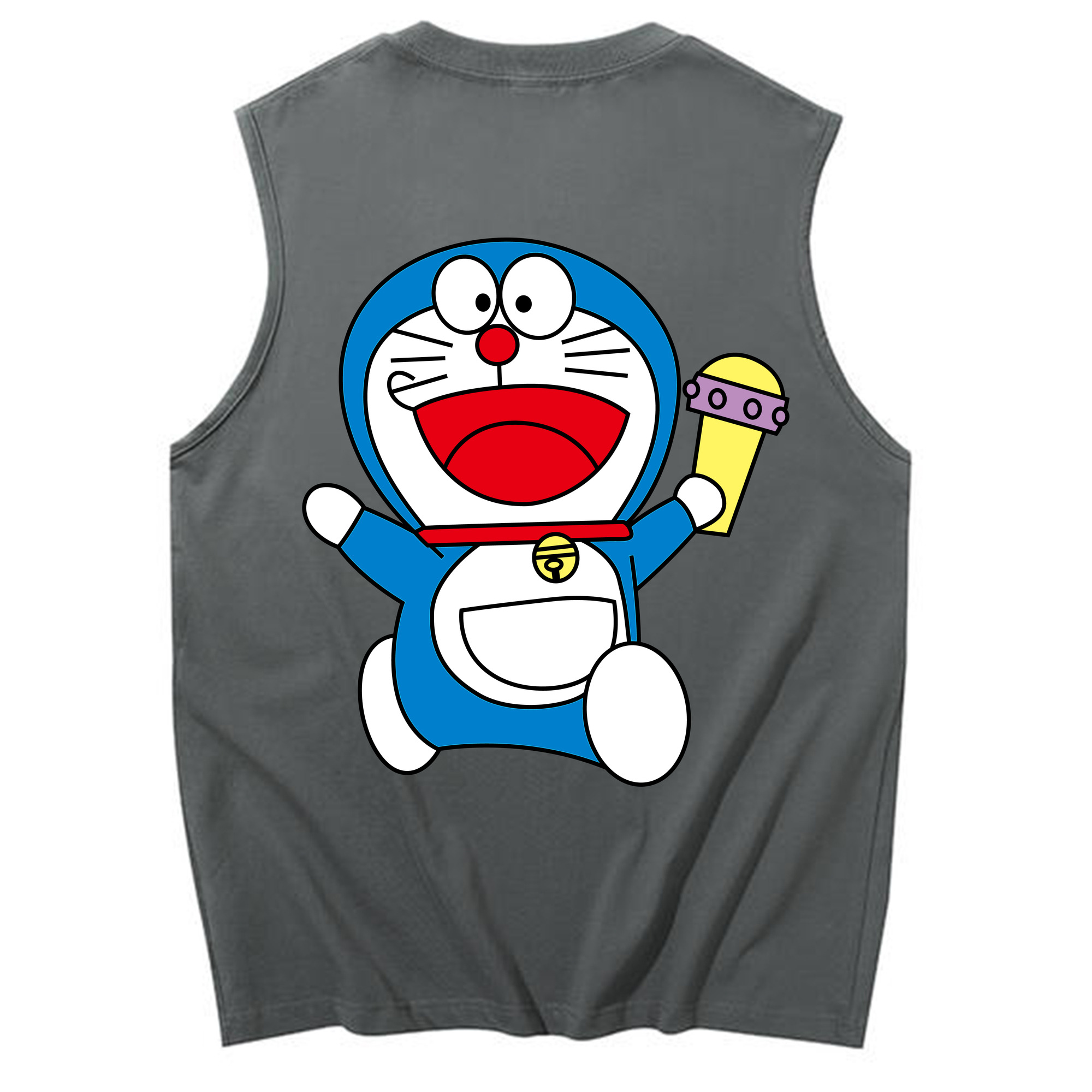 （画像用） ドラえもん Doraemon コットン100％タンクトップ（背面プリント）
